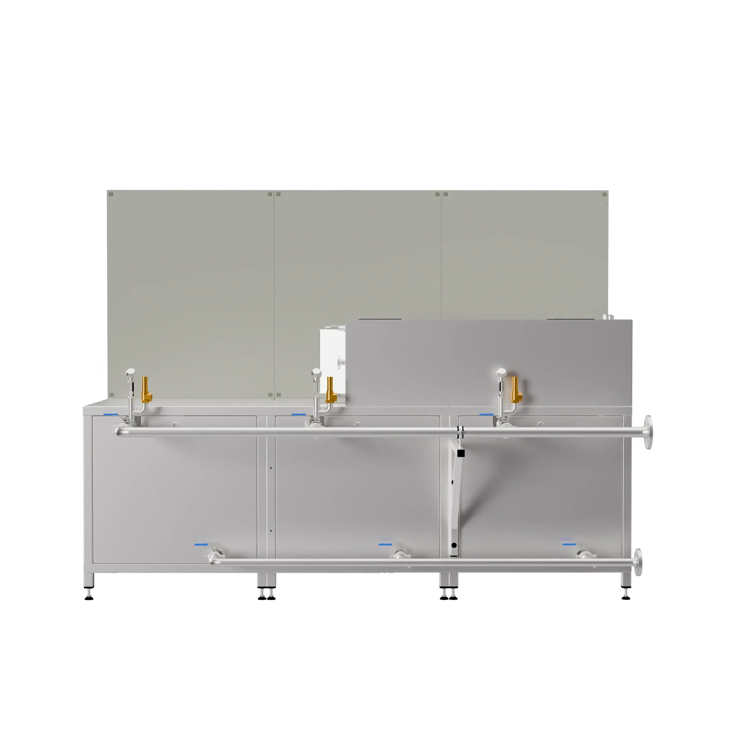 DINO Dampferzeuger CDK-DR-H – Rückansicht (3D-Render)