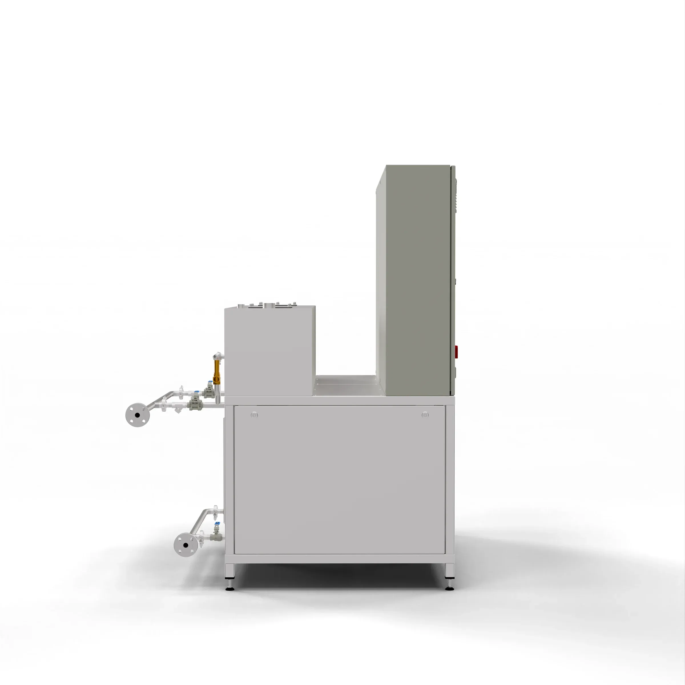 DINO Dampferzeuger CDK-DU-H – Rückansicht (3D-Render)