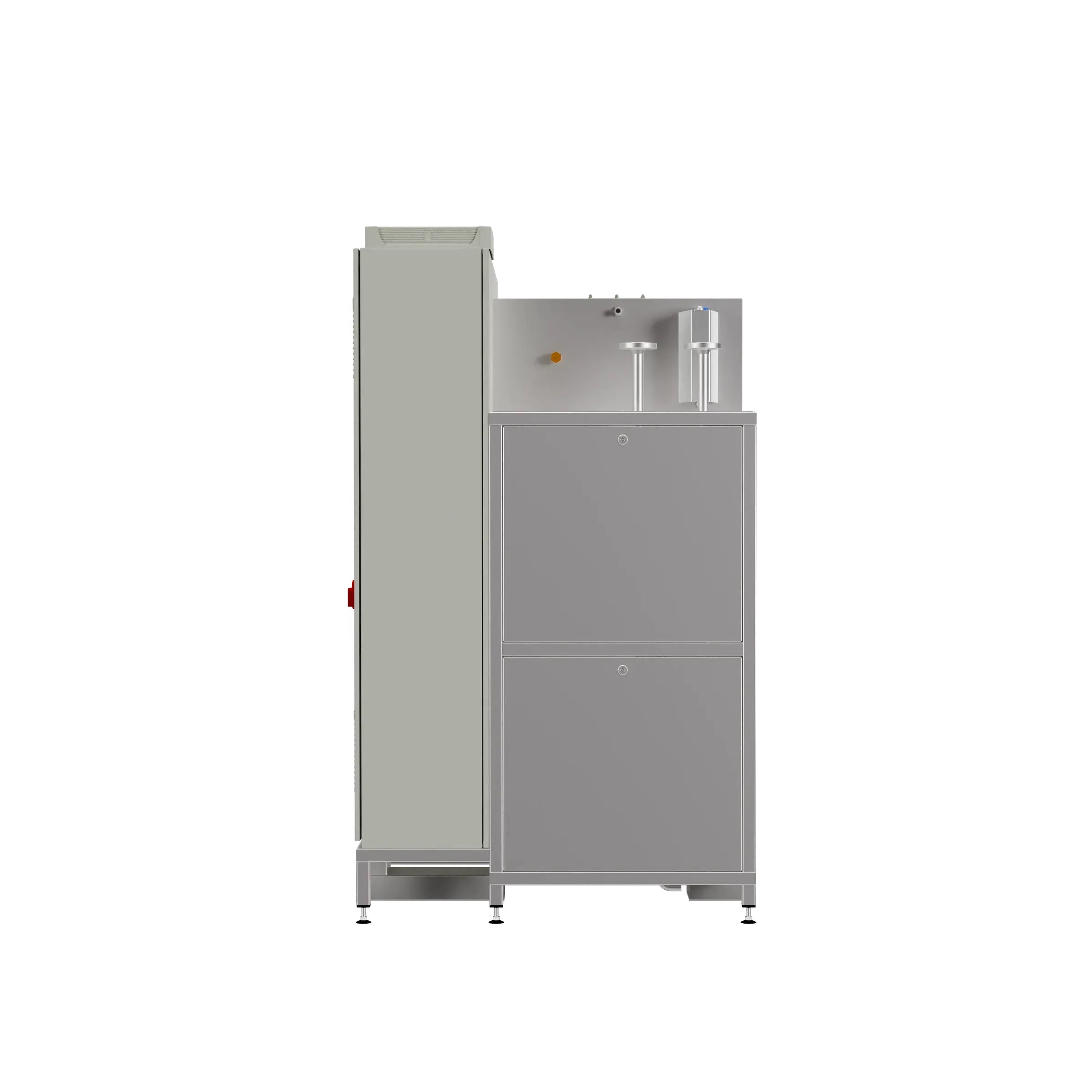 DINO Dampferzeuger CDK-DU-V – Right side view (3D render)