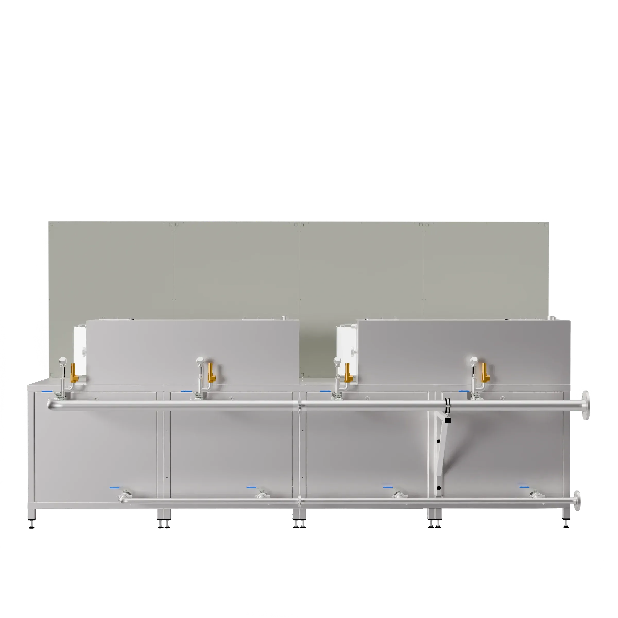 DINO Dampferzeuger CDK-QU-H – Rückansicht (3D-Render)