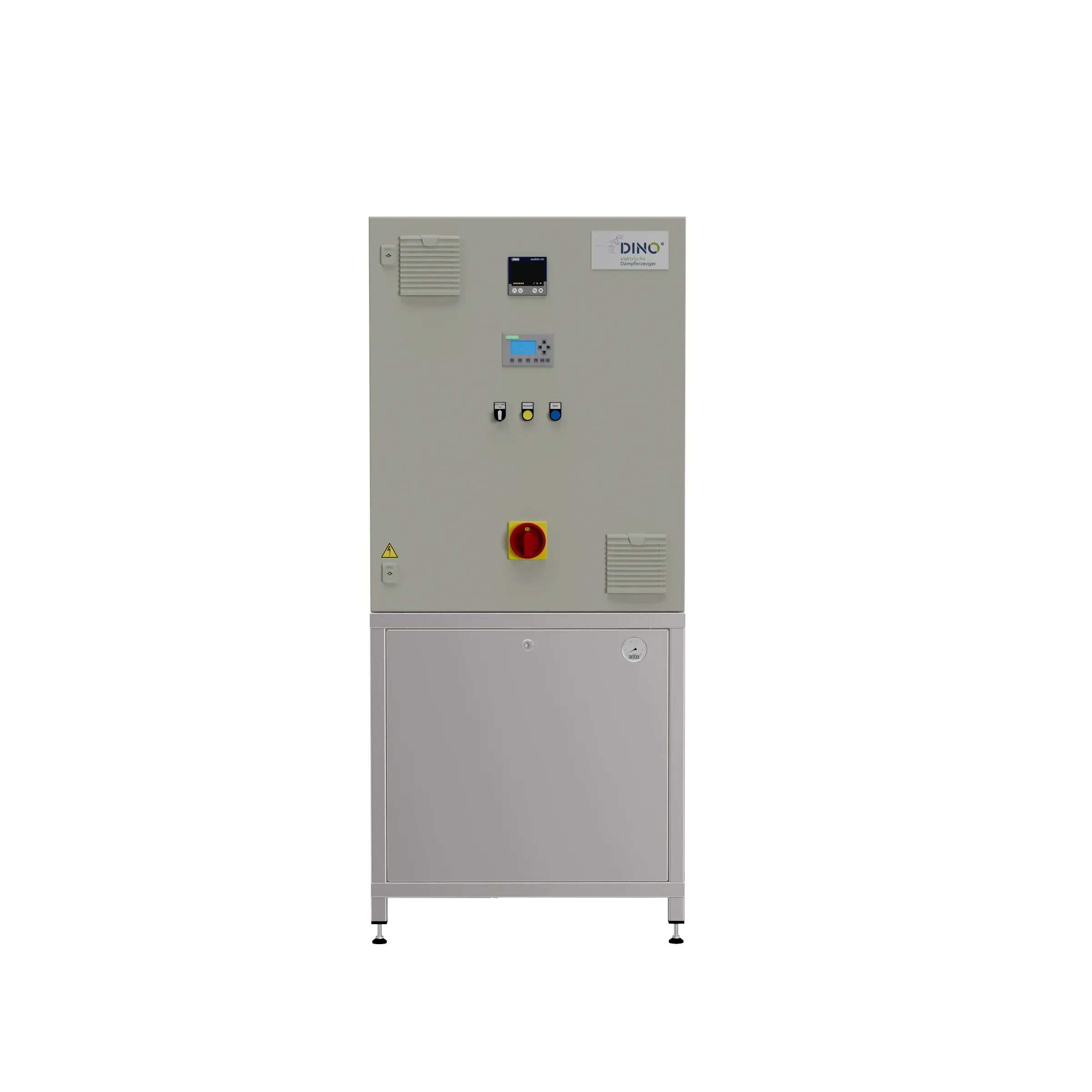 DINO Dampferzeuger CDK-E-H – Front view (3D render)
