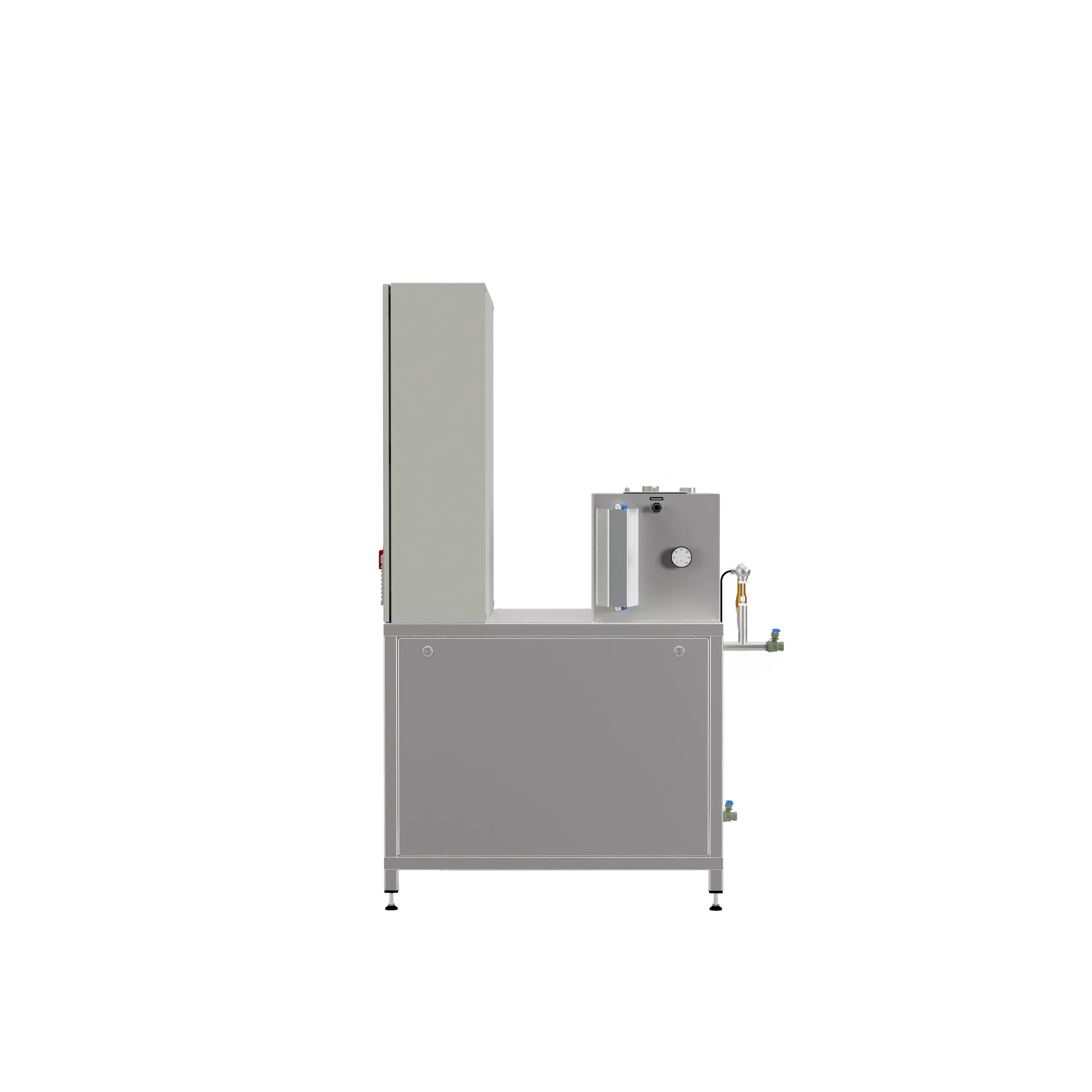 DINO Dampferzeuger CDK-E-H – Right side view (3D render)