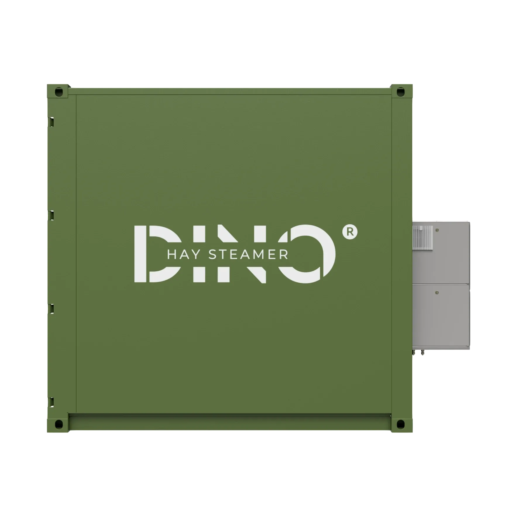 DINO HAY STEAMER – Side view, right (3D render)