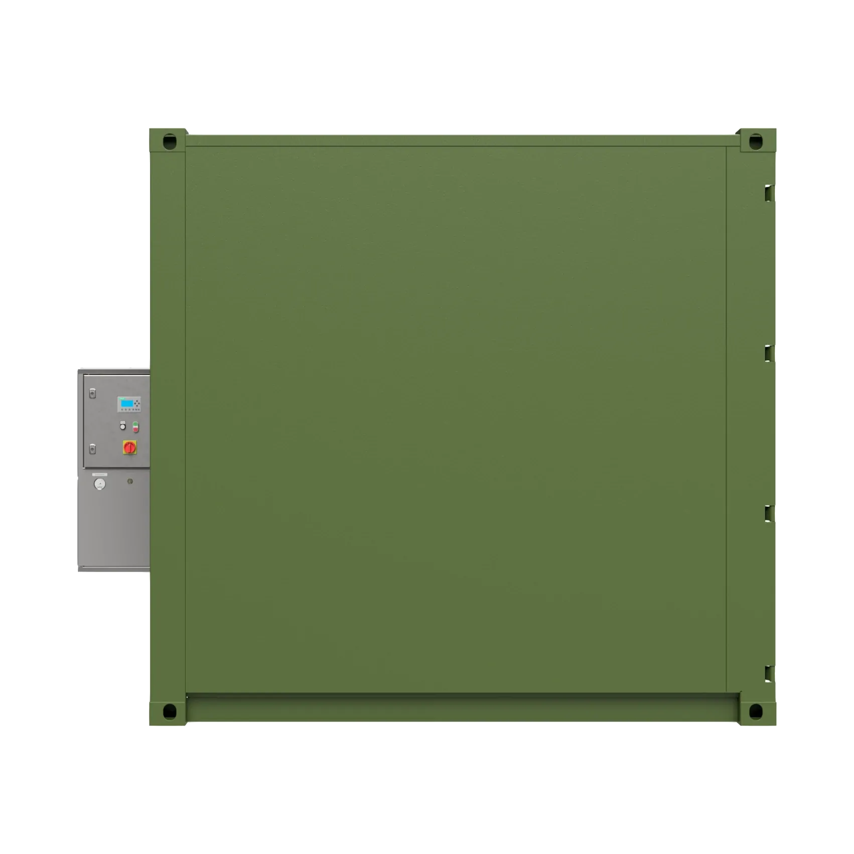 DINO HAY STEAMER – Side view, left (3D render)