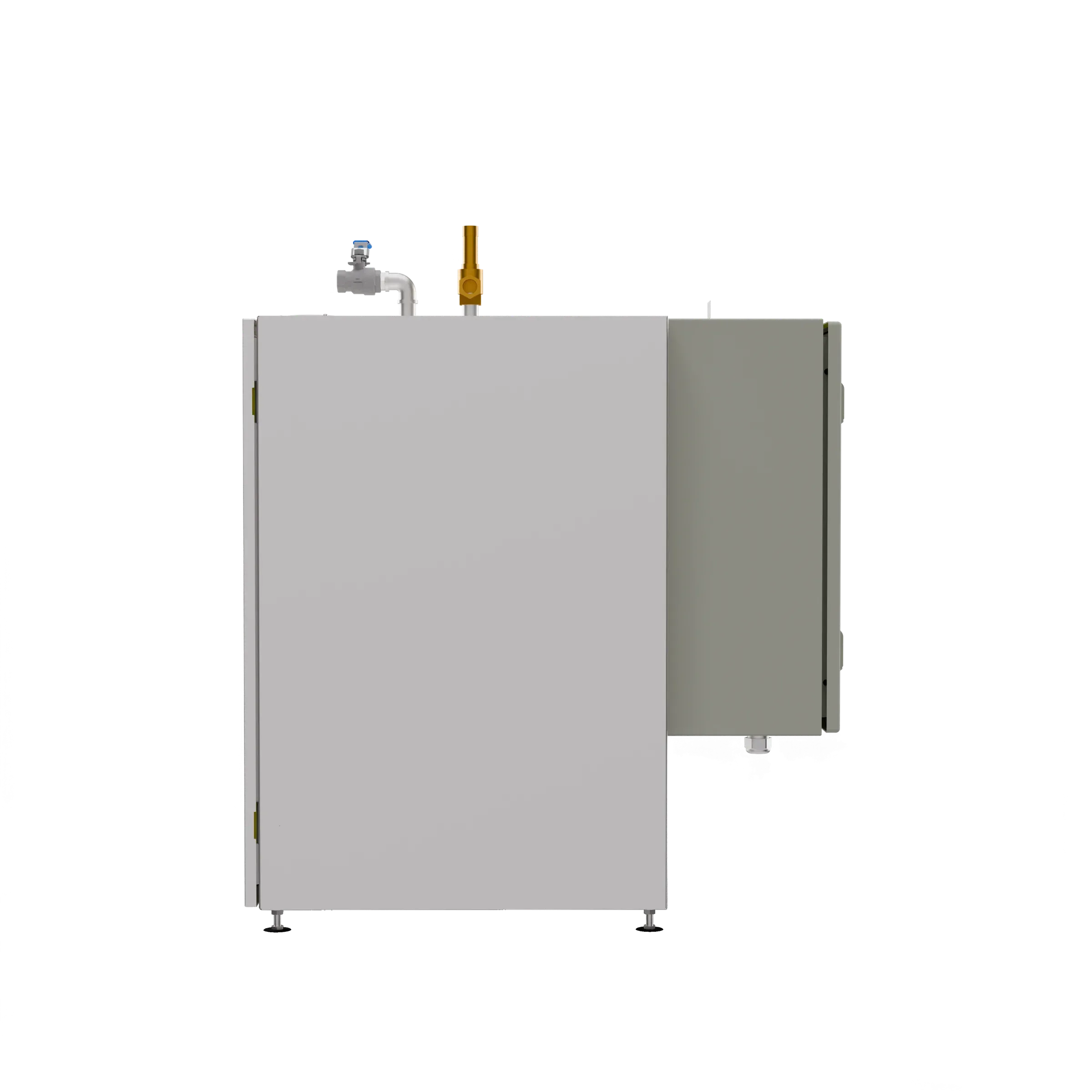 DINO Dampferzeuger NDD – Left side view (3D render)