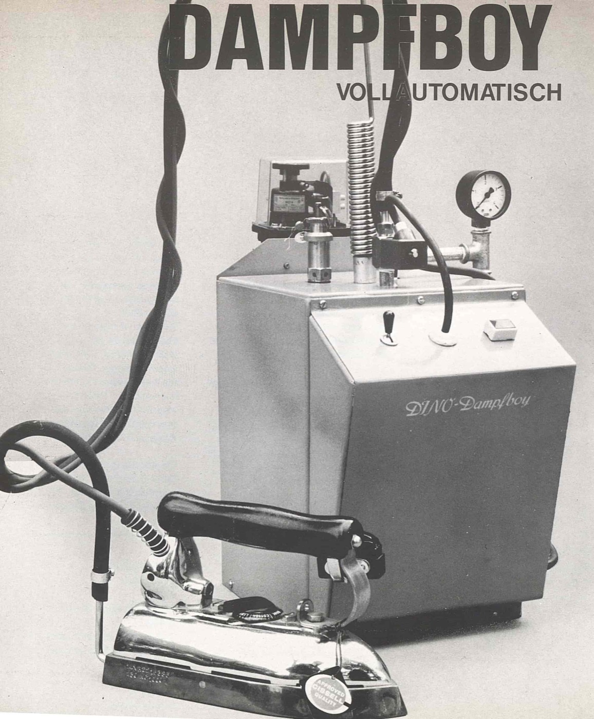 Generador de vapor DINO histórico "Dampfboy" del año de fundación 1960