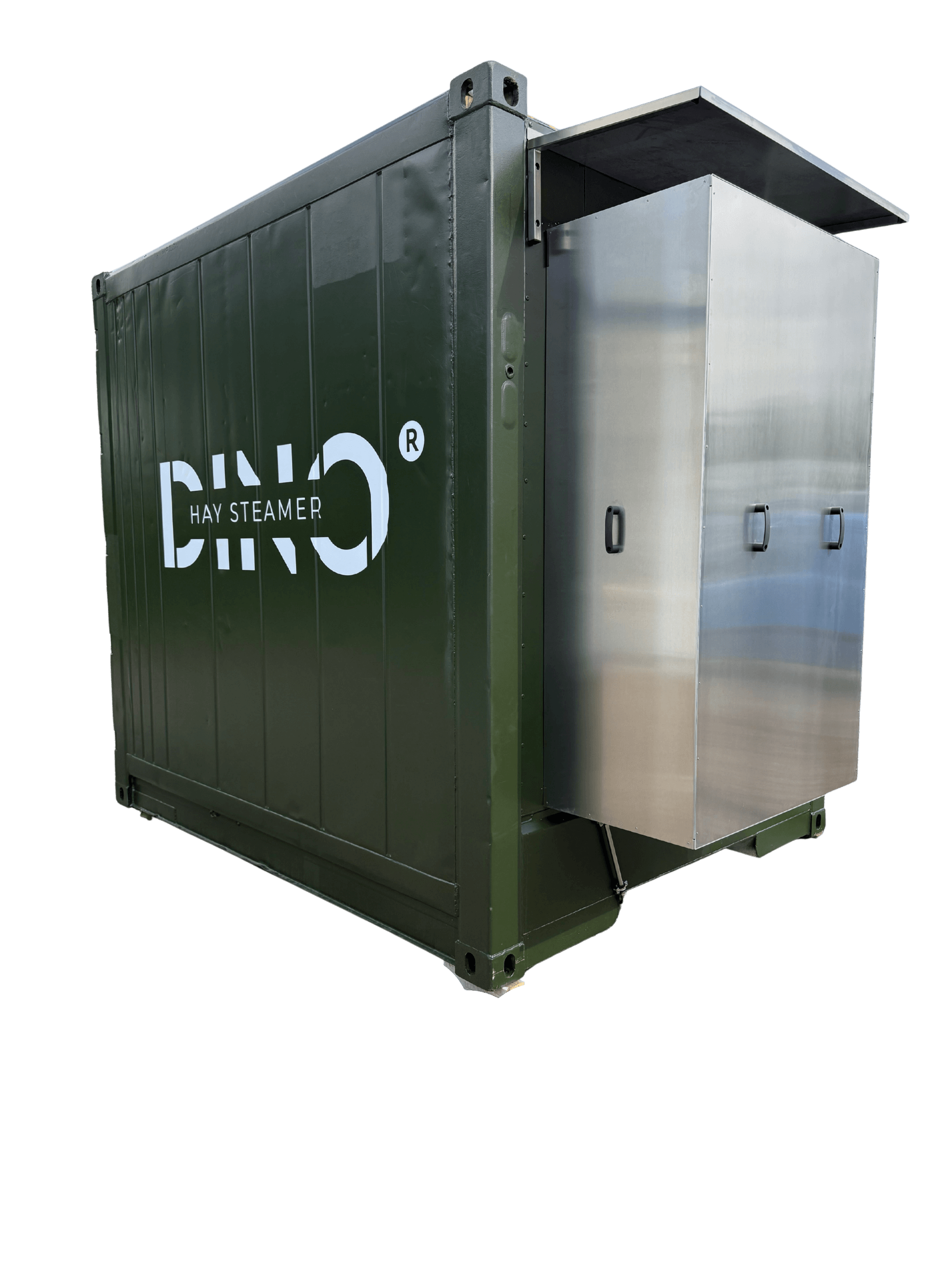Außenansicht des Containers